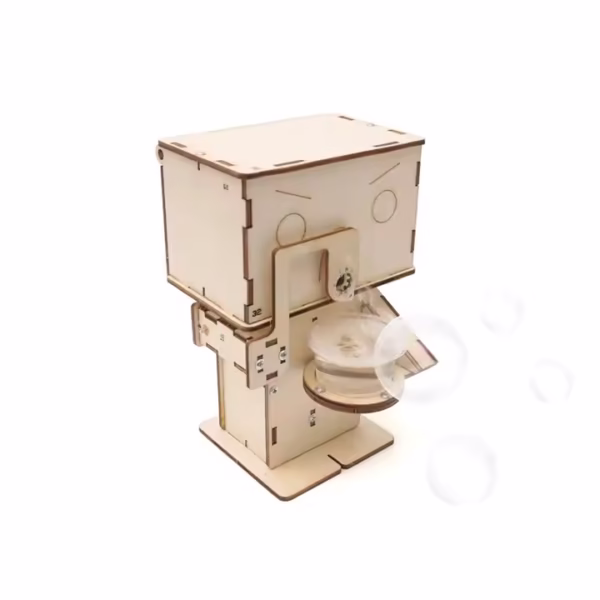 Self-Build Bubble Blowing Robot
