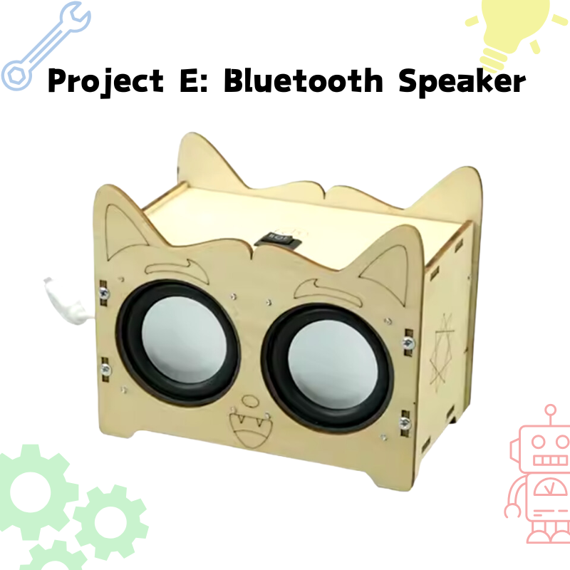 Advanced STEM kit featuring a build-your-own Bluetooth speaker for kids aged 9–13